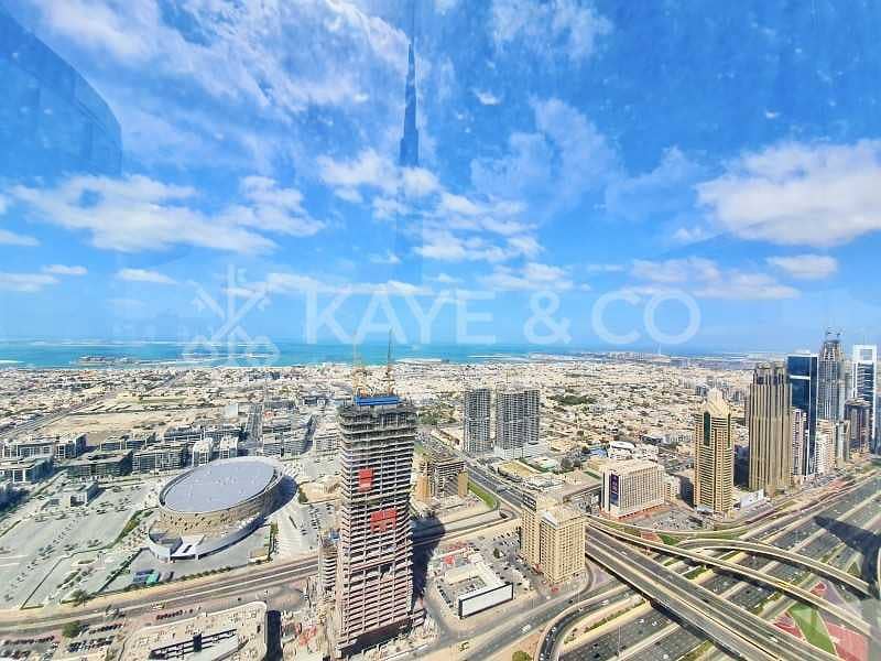 17 03 Series | Burj View| Furnished| Large Balcony |