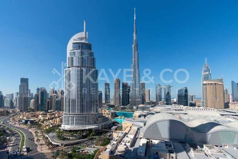 3 Type A | Fountain & Burj Khalifa View | Furnished