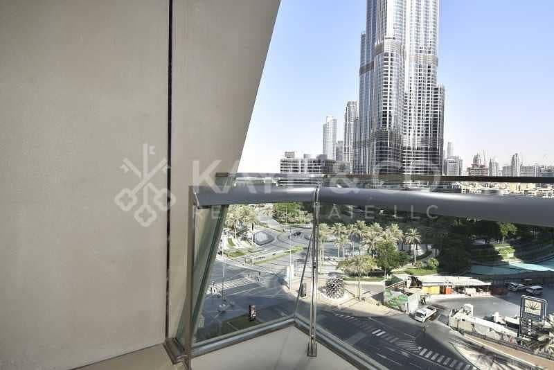 Spacious 2 Bed | Burj Khalifa View | Low Floor