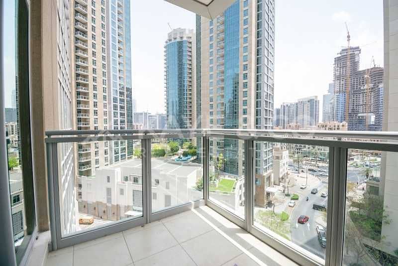 Unfurnished | Low Floor | Balcony | Downtown View