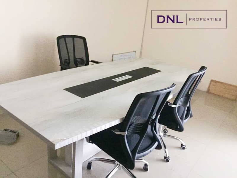 7 Fully Furnished office | spacious layout | Multiple Options