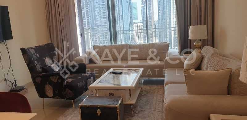 2 1 BR | Fully Furnished |Hight Floor | Opera View