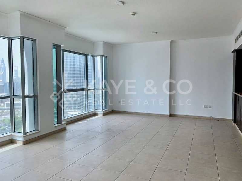 2 Beds | Vacant | Balcony | Partial Fountain View