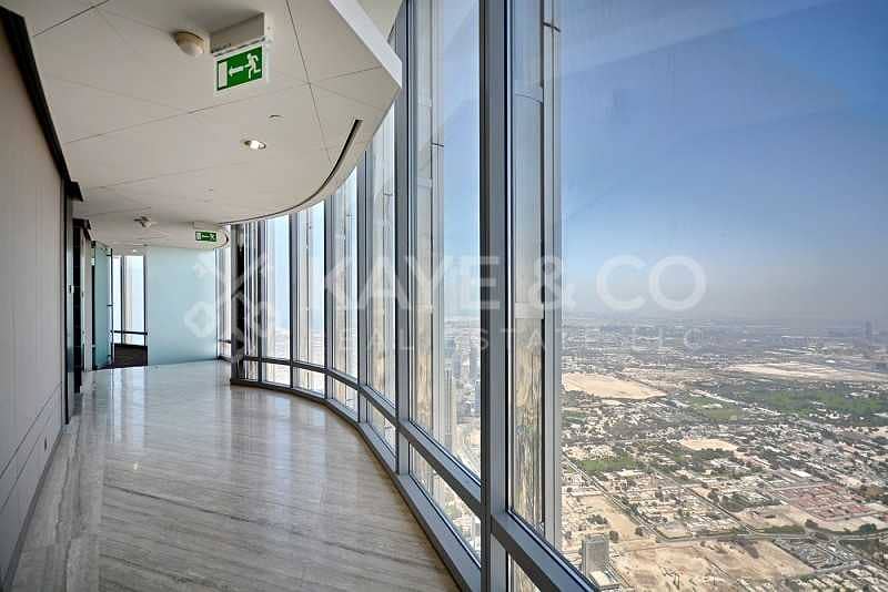 2 Fully Fitted | Office Floor | In Burj Khalifa