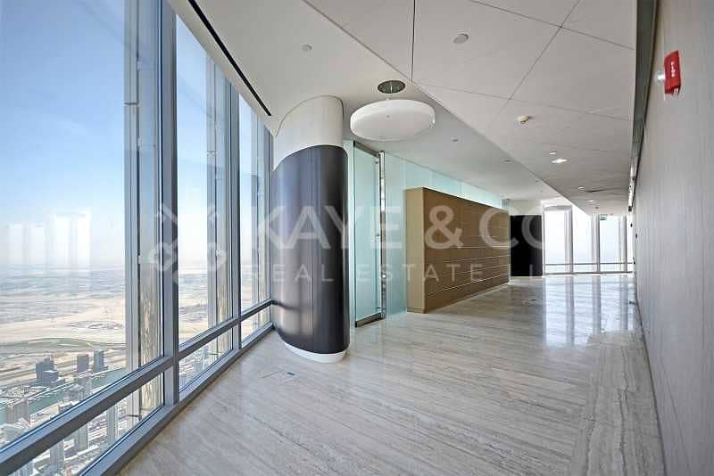 3 Fully Fitted | Office Floor | In Burj Khalifa