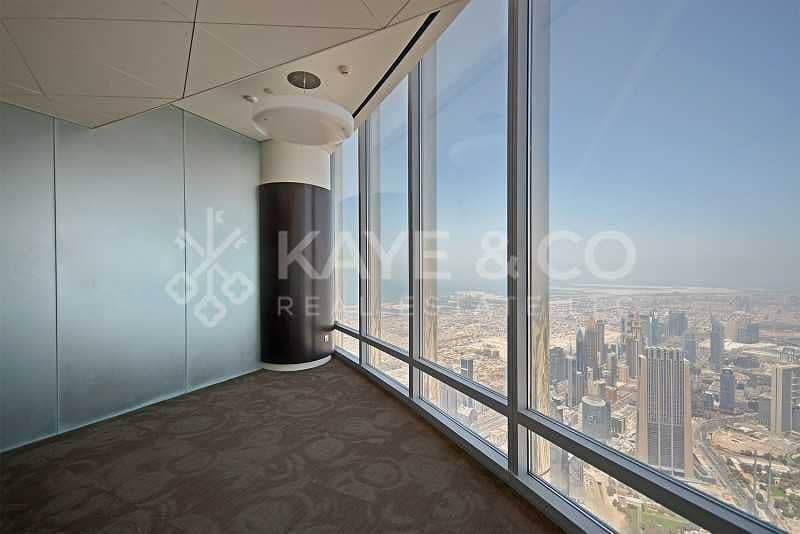 9 Fully Fitted | Office Floor | In Burj Khalifa