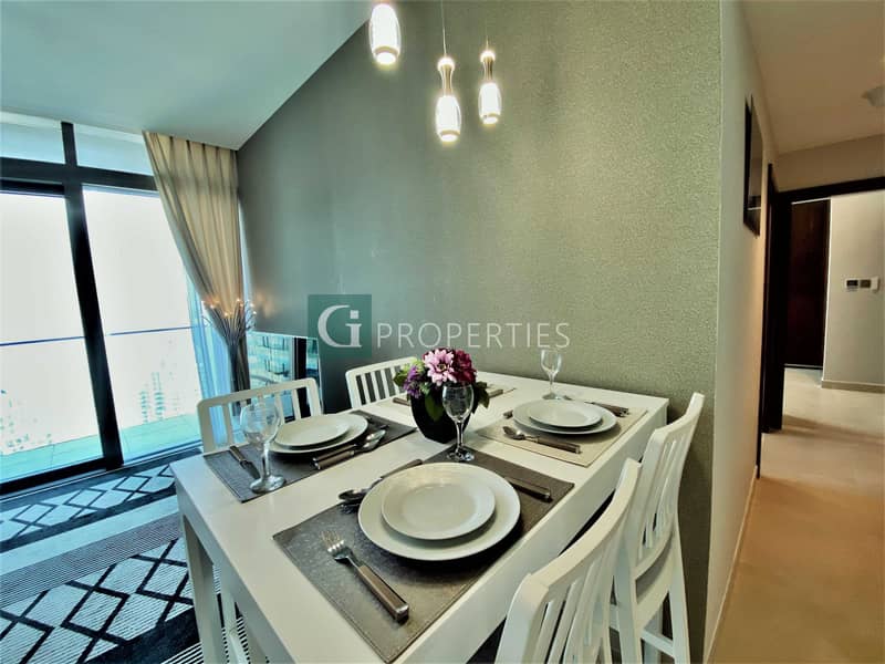 5 LUXURIOUSLY FURNISHED 1BR| MARINA VIEW| HIGH ROI