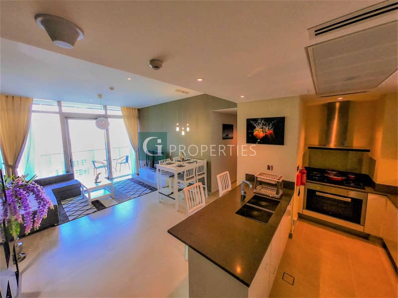 7 LUXURIOUSLY FURNISHED 1BR| MARINA VIEW| HIGH ROI