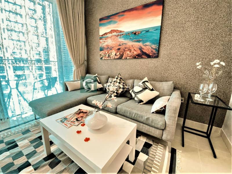 FULLY FURNISHED 1 BR |MARINA GATE 1|GOOD LOCATION