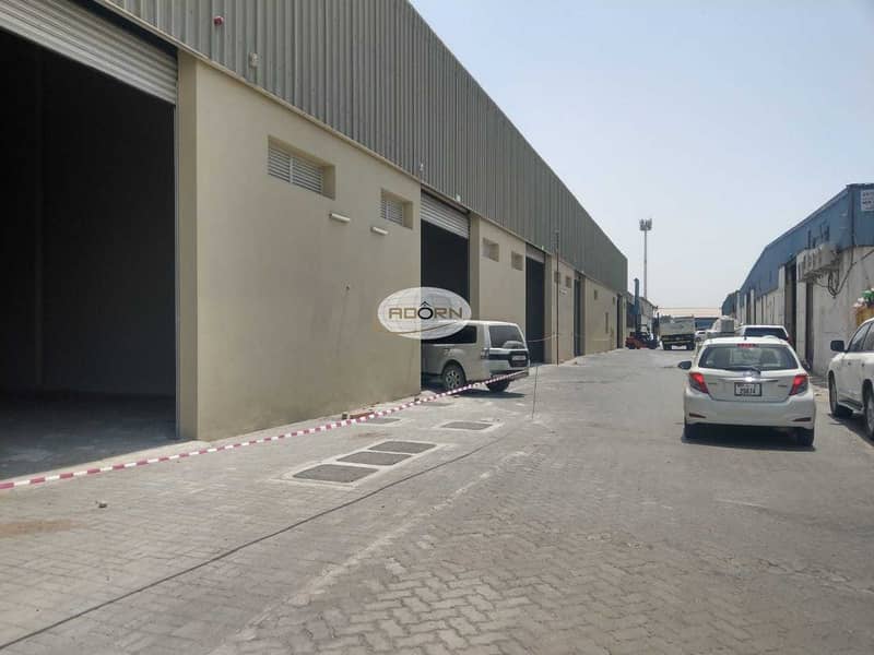8 NO TAX Brand new  2200 square feet brand new warehouse for rent in Ras Al Khor
