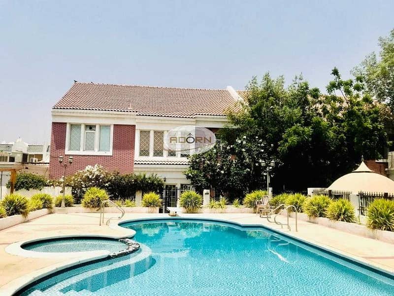 2 Spacious 4 bedroom plus maid villa with shared  pool in Umm Suqeim 1