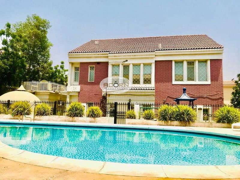 3 Spacious 4 bedroom plus maid villa with shared  pool in Umm Suqeim 1