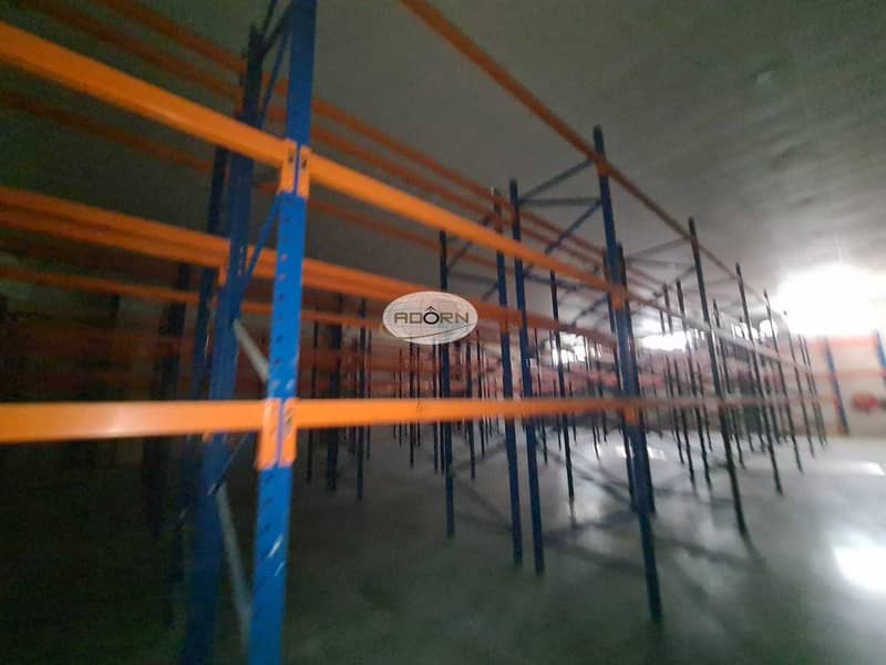 8 10000 square feet excellent warehouse for rent with racking system