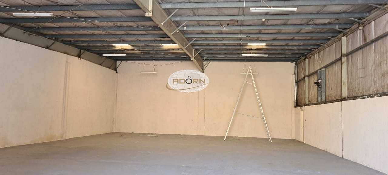 3 on Al Asayel road 3600 square feet 7200 square feet and 10800 square feet  warehouse for rent