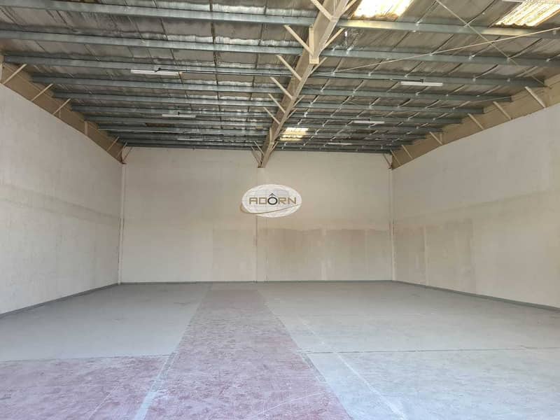 7 on Al Asayel road 3600 square feet 7200 square feet and 10800 square feet  warehouse for rent