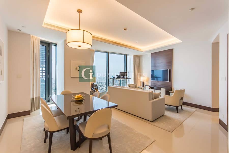 3 Sea View | 2 Bed | Fully Furnished | High Floor