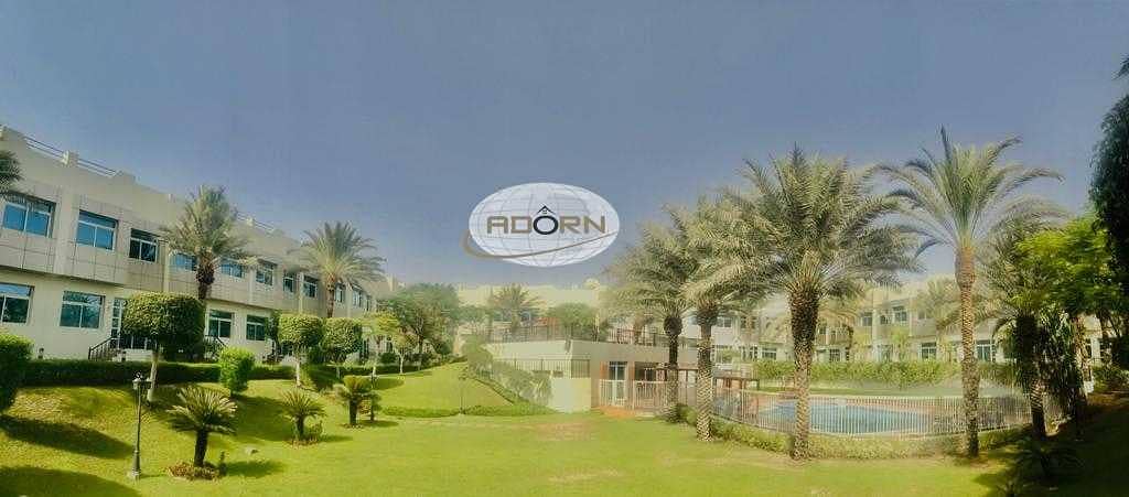 3 Nice 3 bedroom plus maid compound villa with pool and gym in Al Barsha 1