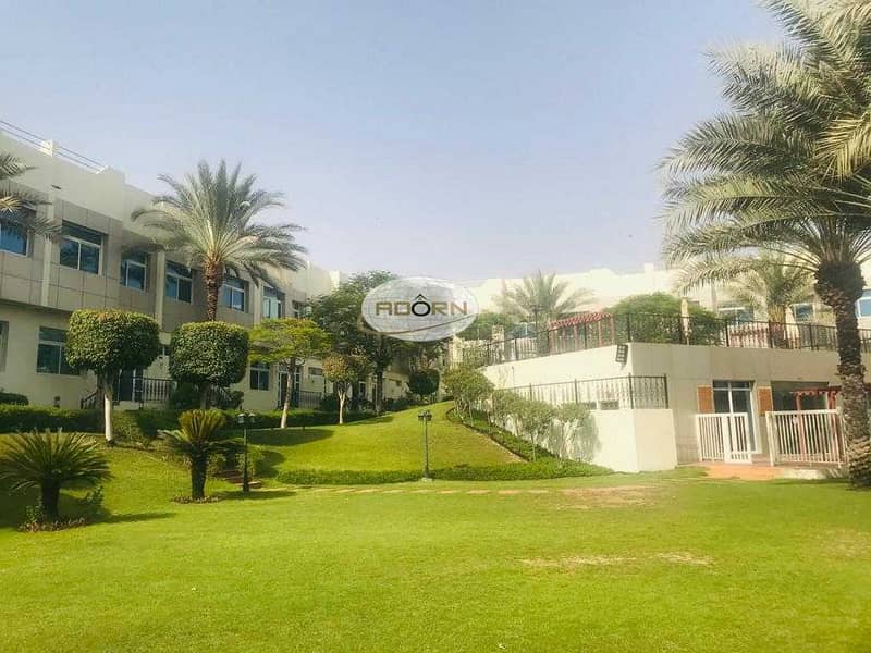 10 Nice 3 bedroom plus maid compound villa with pool and gym in Al Barsha 1