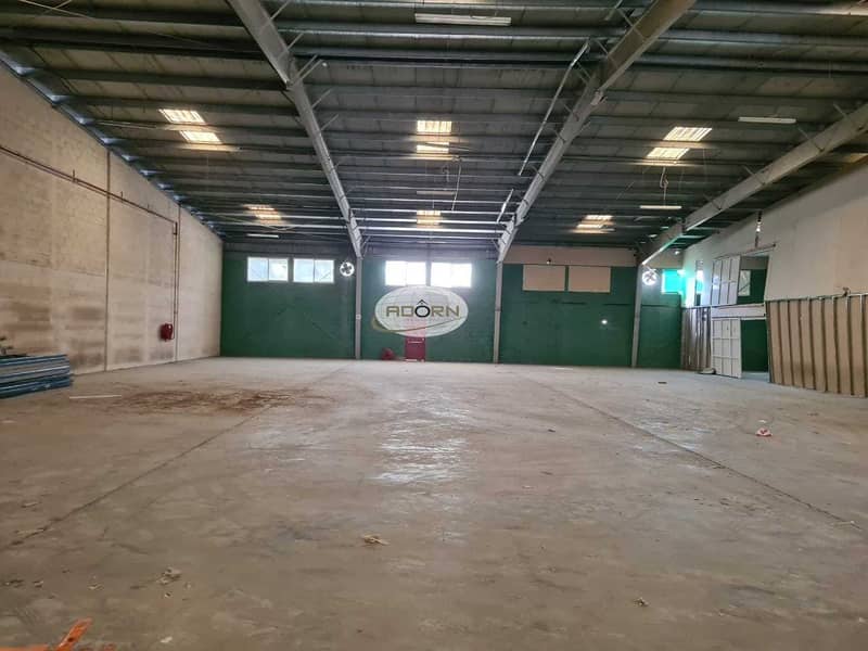 2 10000 square feet excellent warehouse for rent in Al Quoz 2 only AED 24