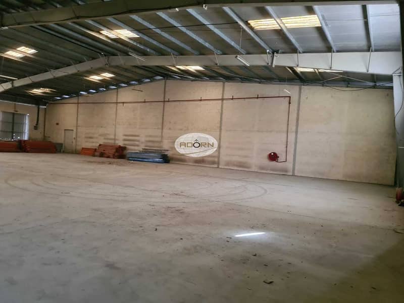 4 10000 square feet excellent warehouse for rent in Al Quoz 2 only AED 24