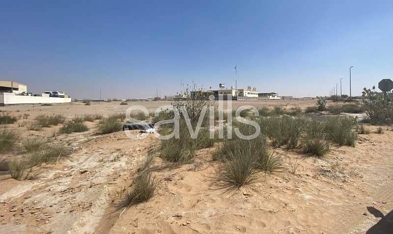 6 Plot for Sale in Sajaa with direct access to E611 highway
