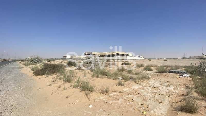 3 Plot for Sale in Sajaa with direct access to E611 highway