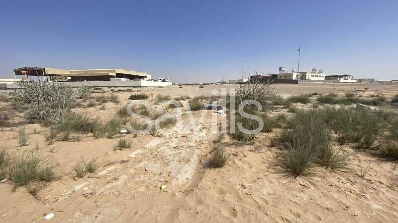 4 Plot for Sale in Sajaa with direct access to E611 highway