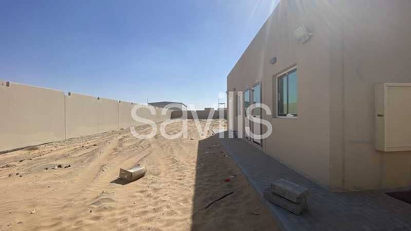 6 000 sqft Brand New fenced Yard for Rent in Al Sajaa