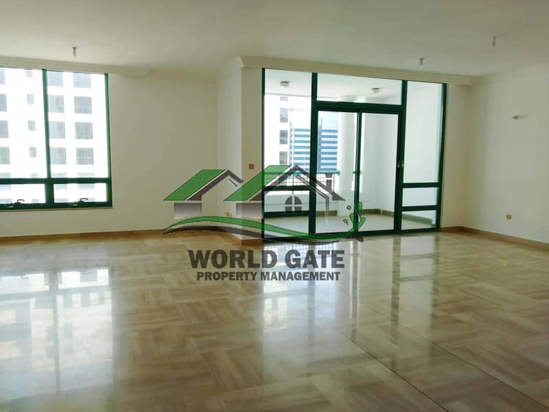 3 Best deal of Wide 3bhk with big balcony in Corniche Road