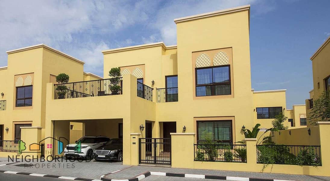 3 Beautiful 4 & 5 Bedroom Villas for Sale at Nakheel Nad Al Sheba Villas
