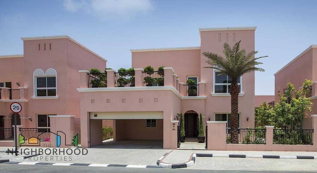 4 Beautiful 4 & 5 Bedroom Villas for Sale at Nakheel Nad Al Sheba Villas