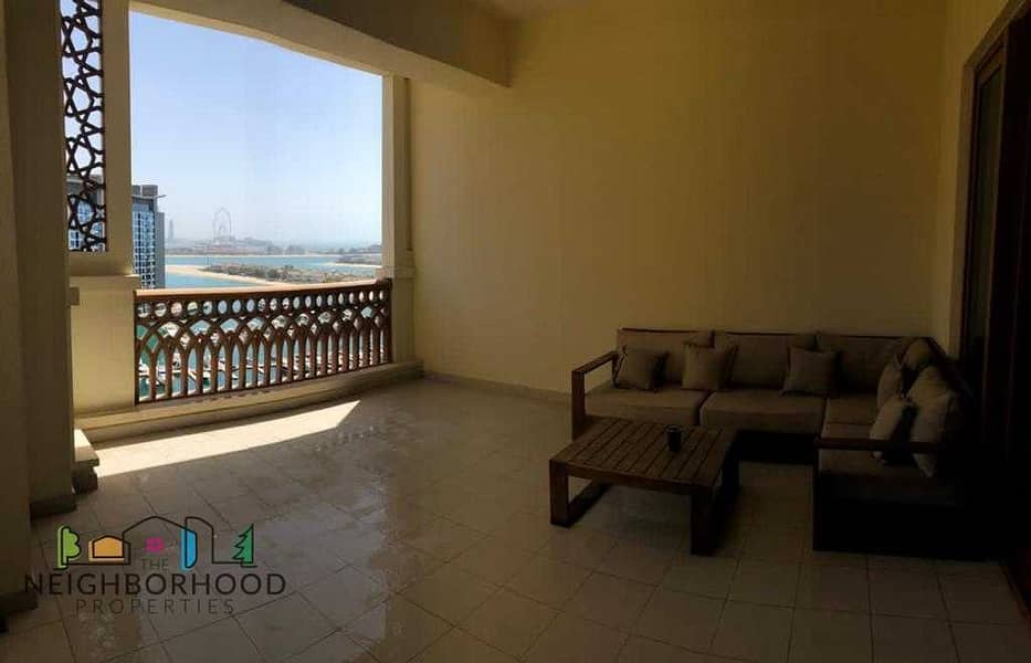 STYLISH FULLY FURNISHED 2 BEDROOM ON HIGH FLOOR WITH AMAZING SEA VIEW AND BEACH ACCESS