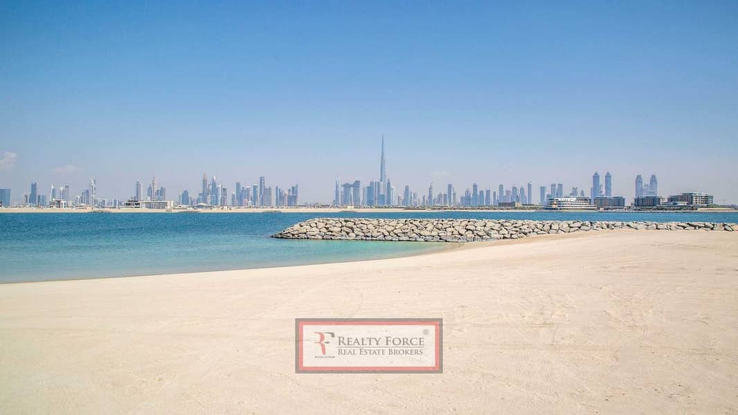 3 PRIME PLOT | PRIVATE BEACH ACCESS | FULL DUBAI SKYLINE VIEW | DONT MISS