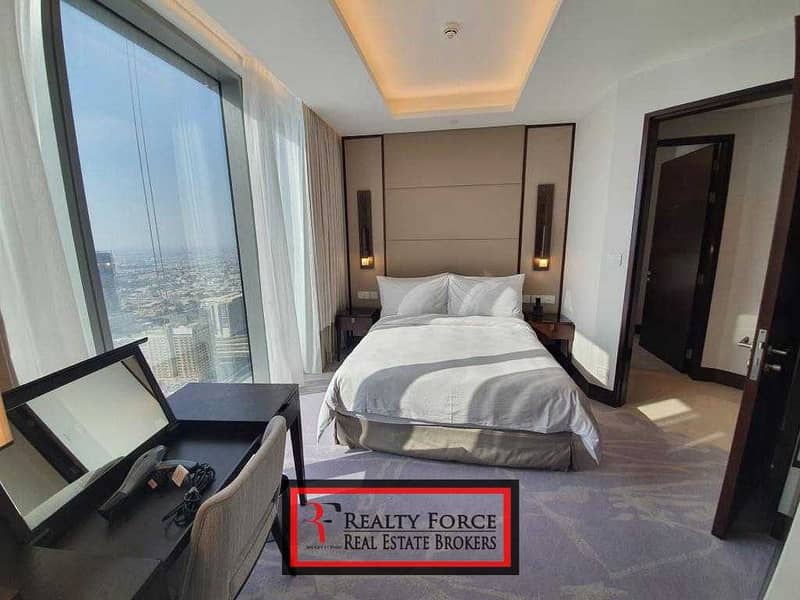 5 EXCLUSIVE | CORNER 3BR | BURJ VIEW | HIGH FLOOR