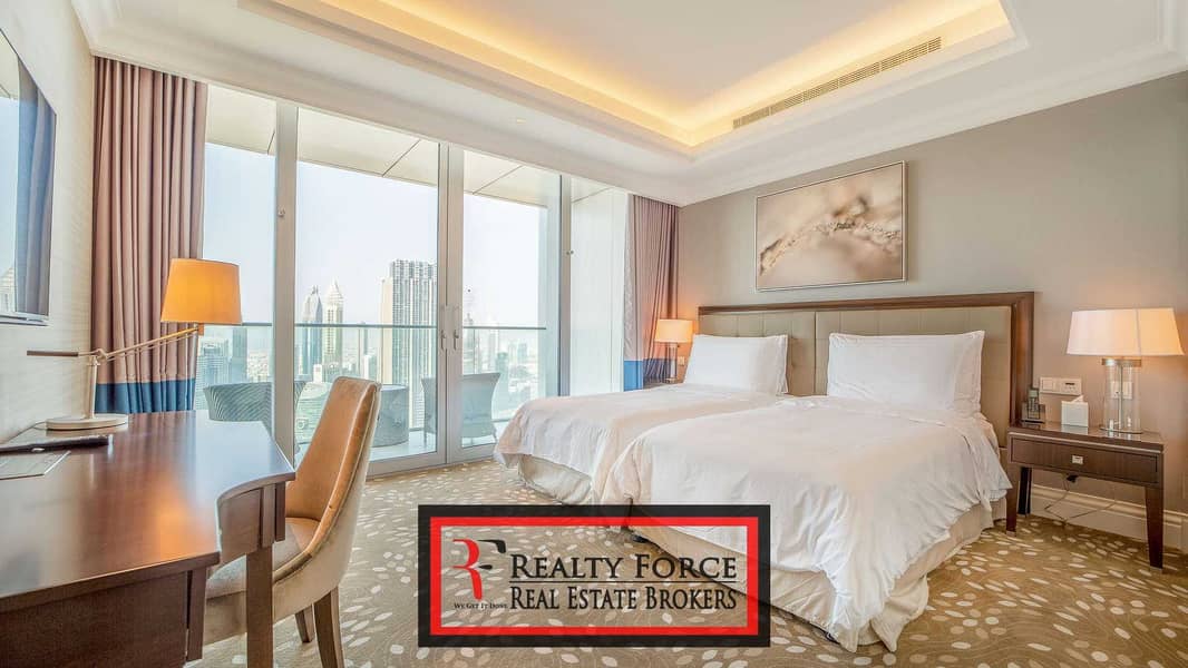 6 FULL BURJ VIEW | PRIME 4BR | HIGH FLOOR