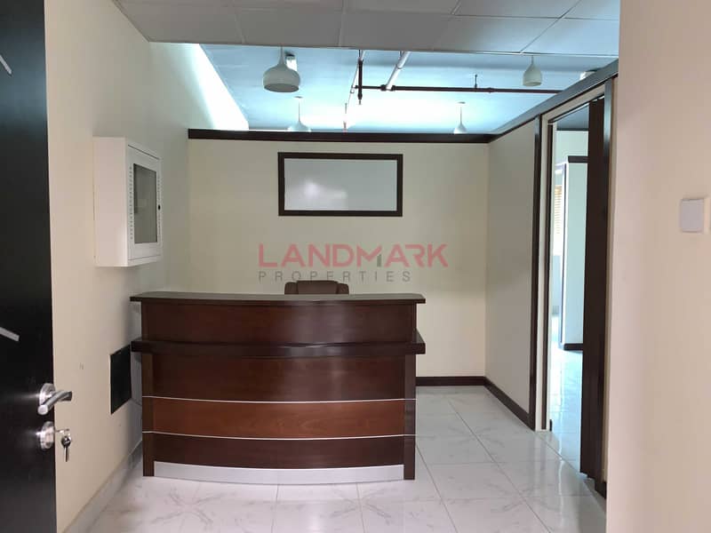 4 Fitted Office For Rent in Muhaisnah 4 | Rahaf Tower