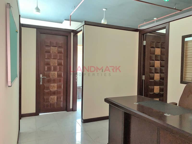 5 Fitted Office For Rent in Muhaisnah 4 | Rahaf Tower