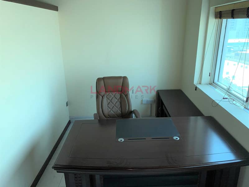 6 Fitted Office For Rent in Muhaisnah 4 | Rahaf Tower