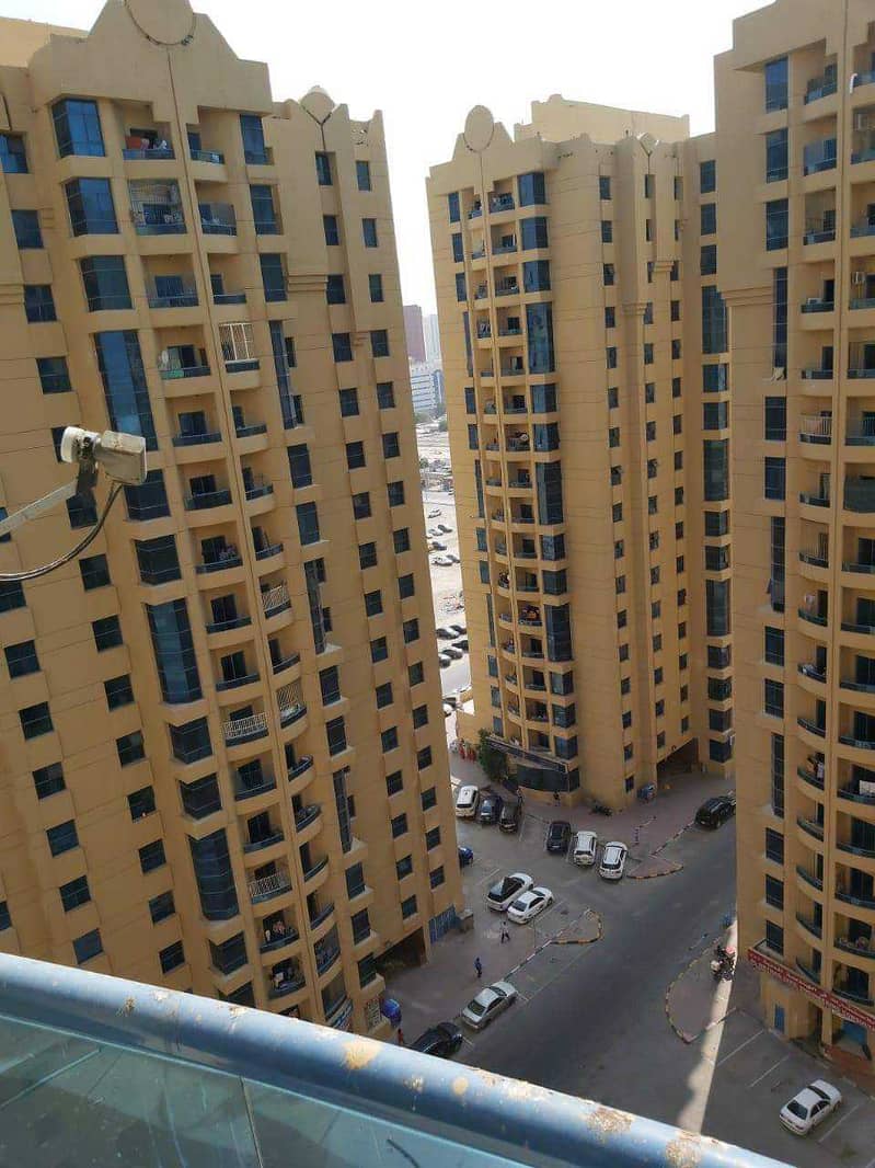 For sale an apartment in Al Khor Towers, a wonderful view, owns in the center of Ajman, at a great price