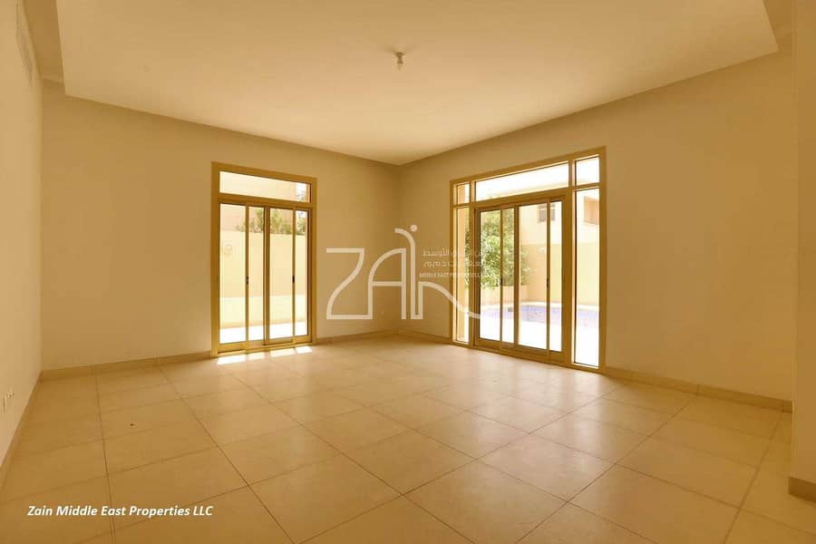 3 Spacious Single Row 5 BR Villa with Private Pool