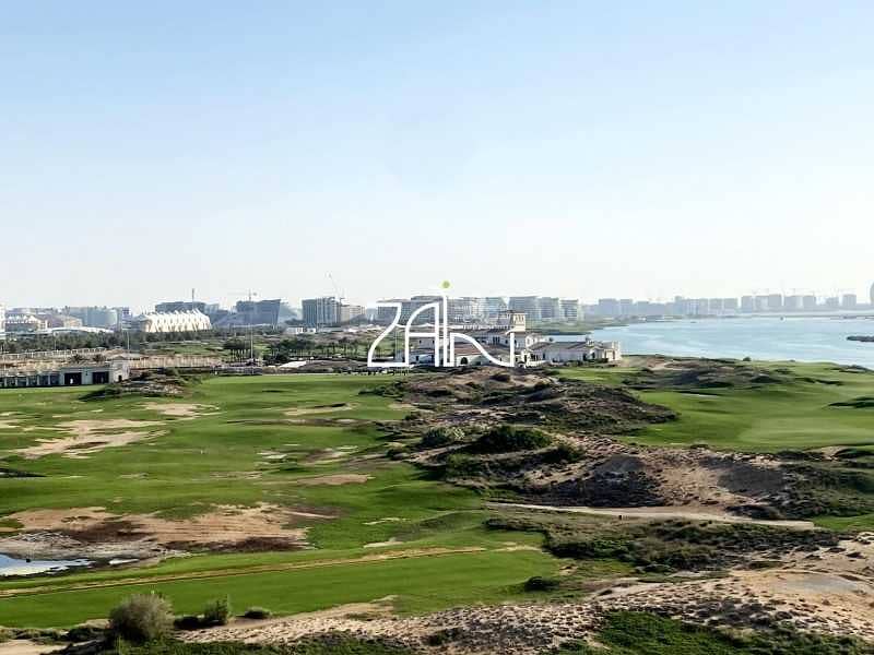 Full Golf & Sea View 3 BR Apt with Large Terrace
