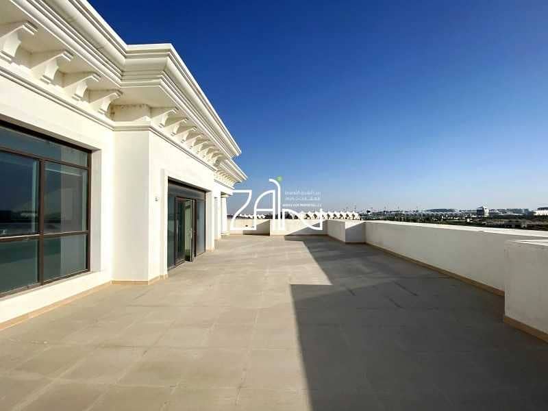 4 Full Golf & Sea View 3 BR Apt with Large Terrace