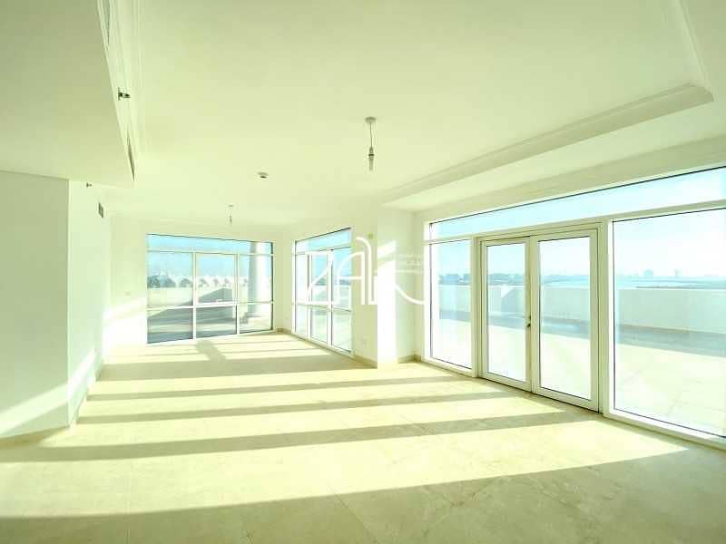 5 Full Golf & Sea View 3 BR Apt with Large Terrace