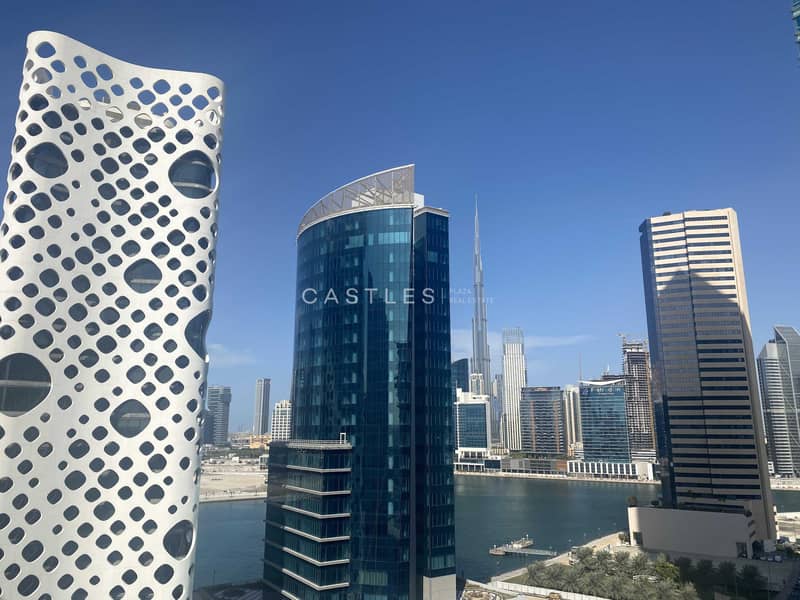 Motivated Seller -U-Bora Tower  1BR+ Study with Canal View