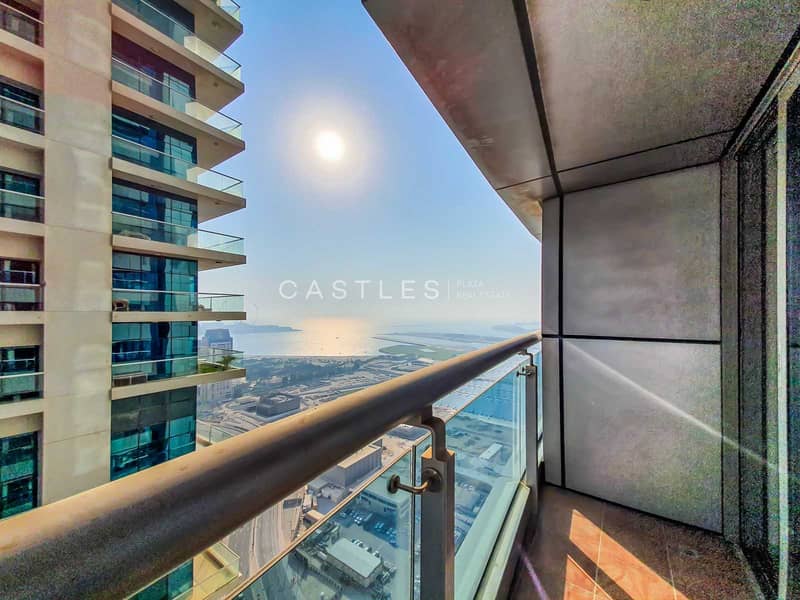 2 PARTIAL SEA-VIEW HIGH FLOOR | 1 BR | Unfurnished
