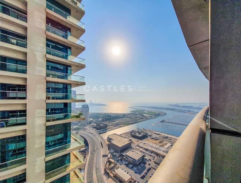11 PARTIAL SEA-VIEW HIGH FLOOR | 1 BR | Unfurnished