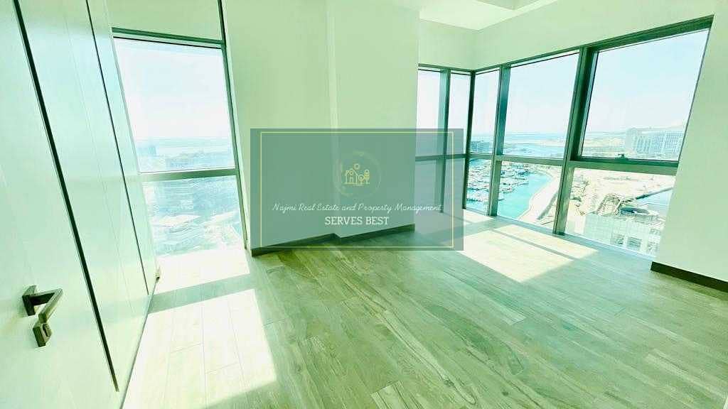7 Brand New! Superb Residence in Partial Sea View! Maids Room !