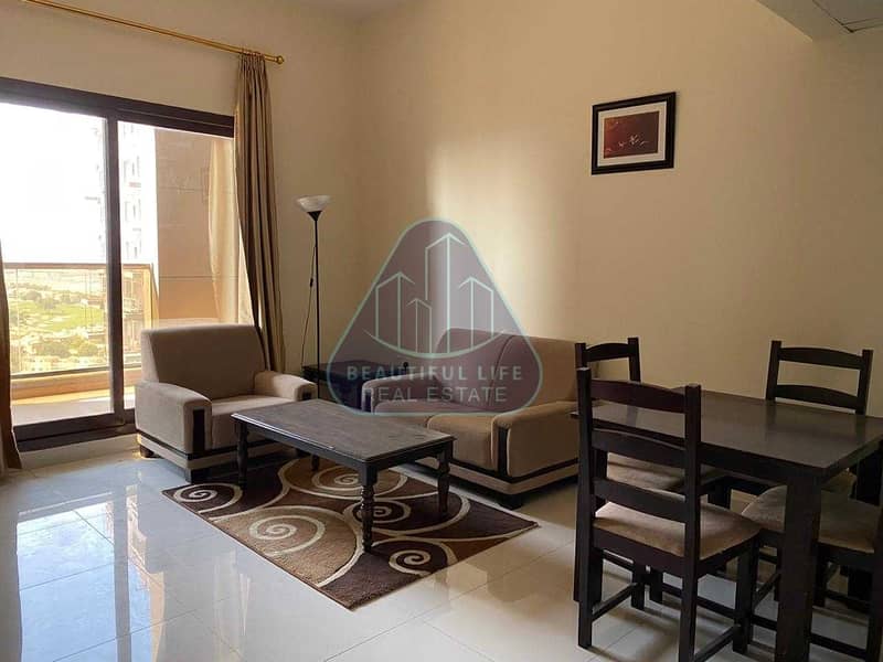 Amazing | Fully Furnished | Vacant 1BR | Parking | Golf View