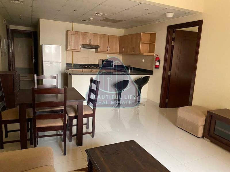 3 Amazing | Fully Furnished | Vacant 1BR | Parking | Golf View