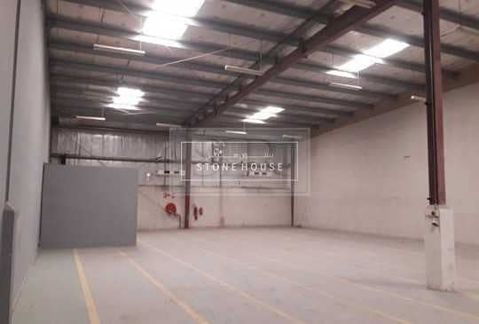 9 Jafza South Brand New Commercial  Warehouse. 800 KW